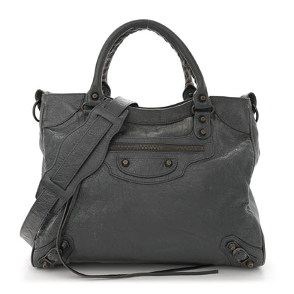 Balenciaga Agneau Classic Hardware Velo Gris Fossile 1 of 18