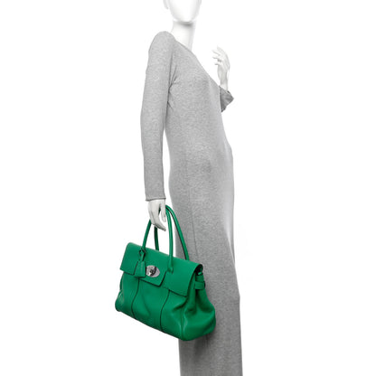 Mulberry Heavy Grain Bayswater Lawn Green 2 of 12