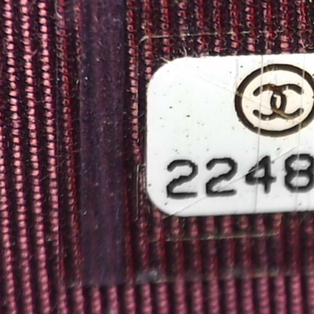 Chanel Caviar Quilted Zip Coin Purse Black 7 of 10