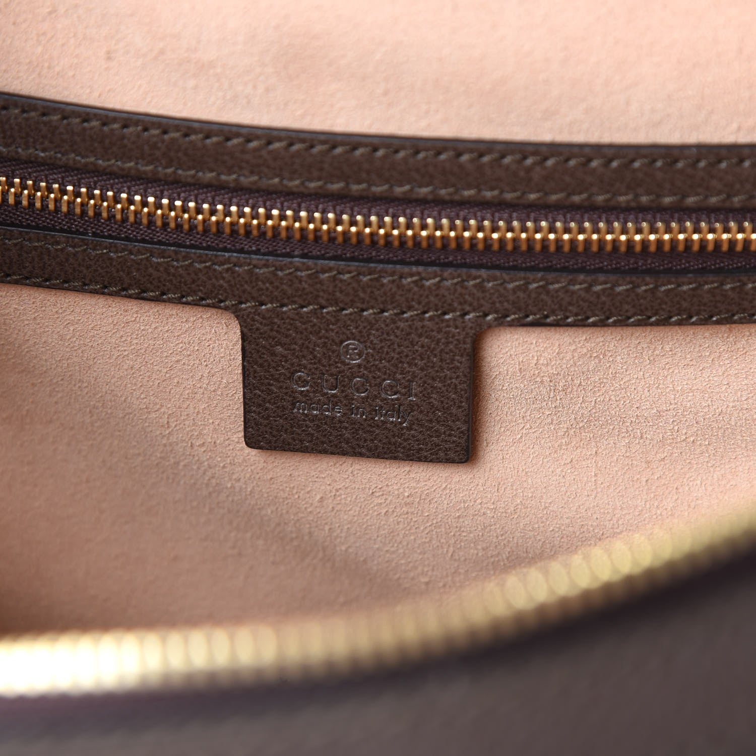 Gucci GG Supreme Monogram Web Small Ophidia Top Handle Shoulder Bag Brown 8 of 10