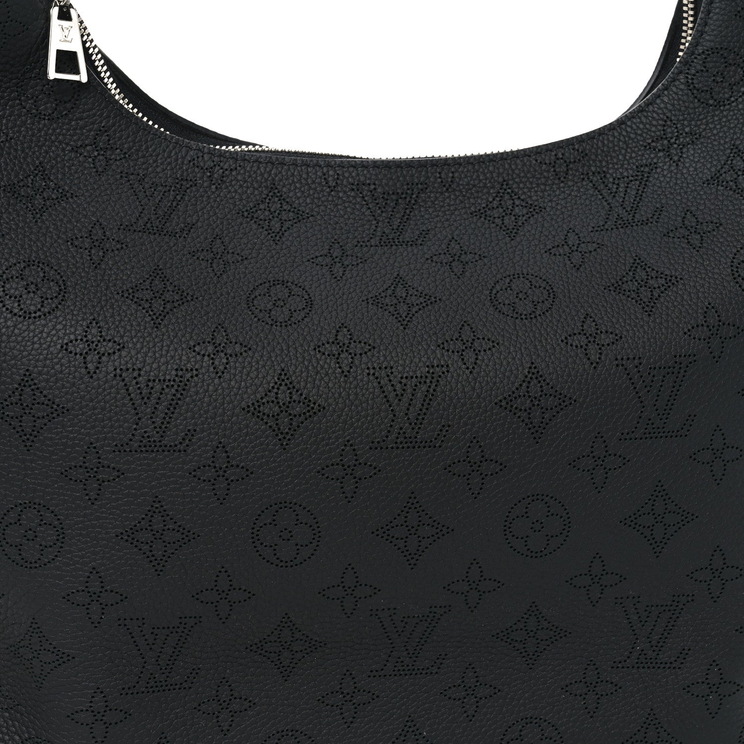 Louis Vuitton Mahina Why Knot MM Black 7 of 9