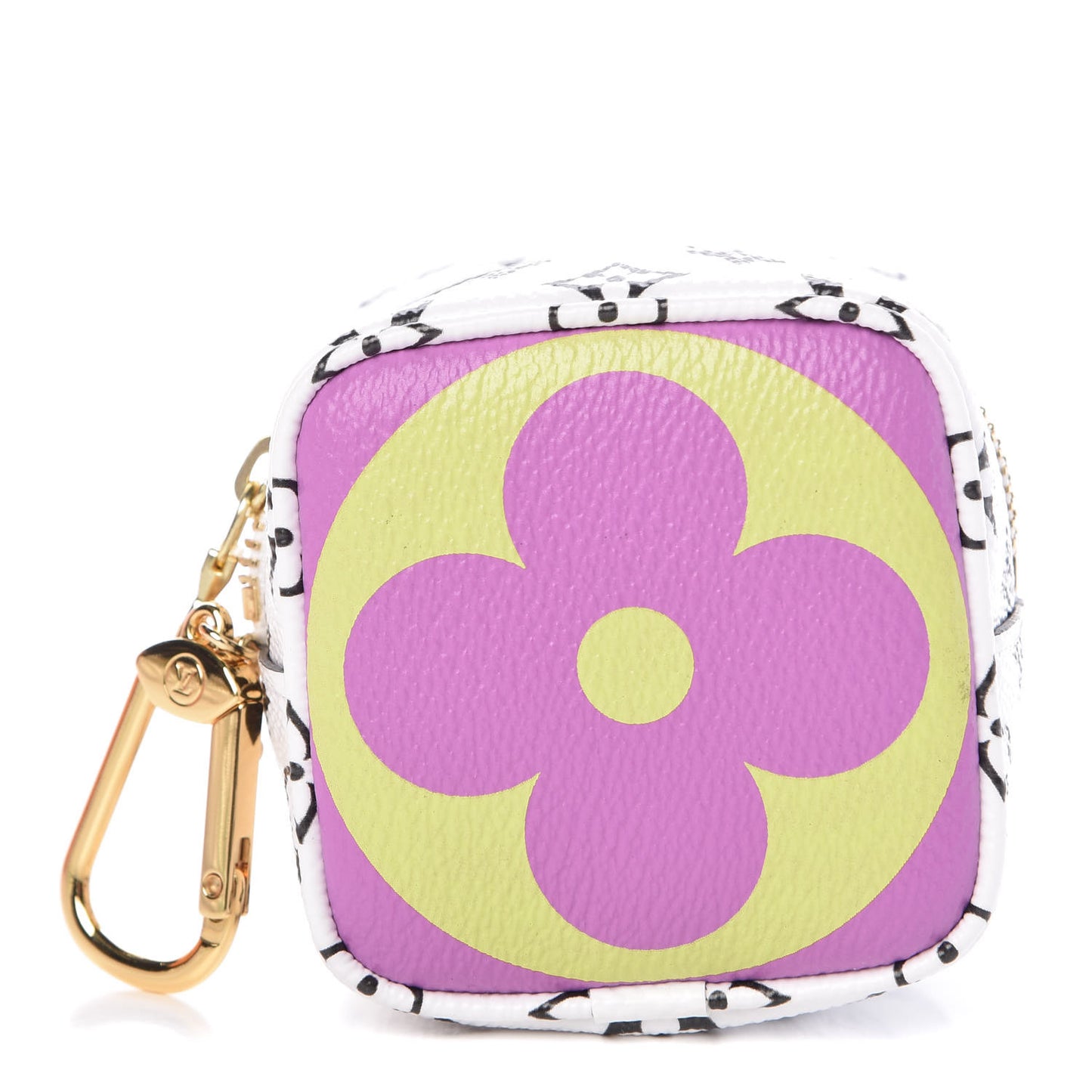 Monogram Giant Cube Coin Purse Pink
