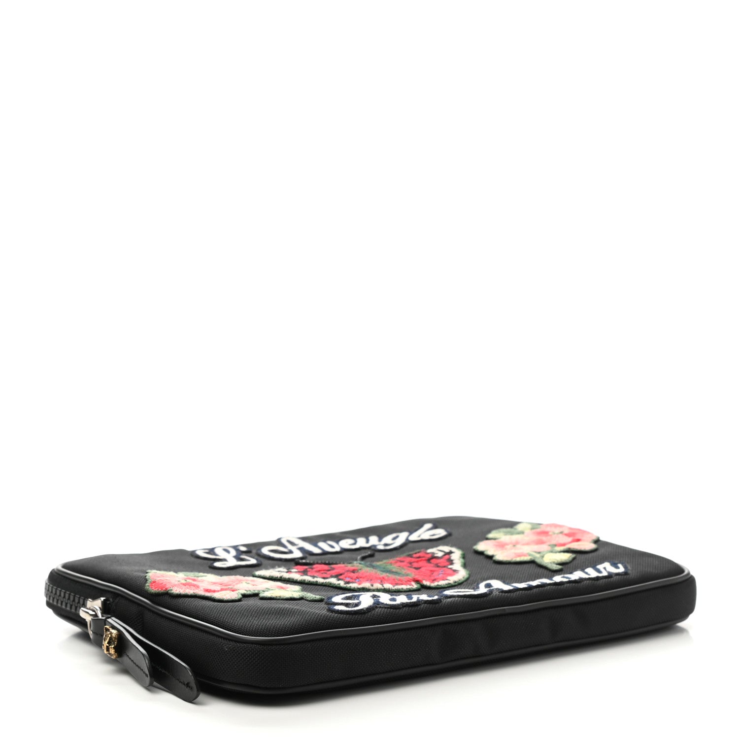Gucci Techno Canvas L'aveugle Par Amour Tablet Case Black 4 of 7