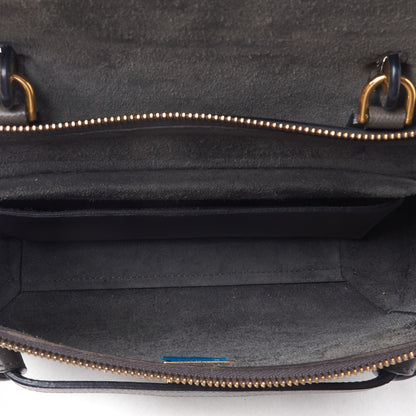 Celine Baby Grained Calfskin Micro Belt Bag Grey 7 of 11