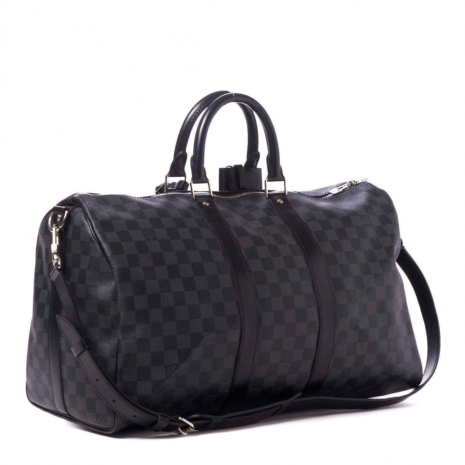 Louis Vuitton Damier Graphite Keepall Bandouliere 45 2 of 9