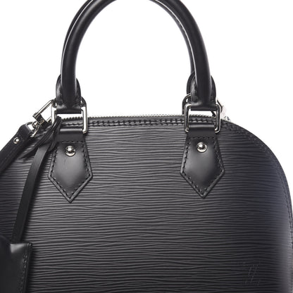 Louis Vuitton Epi Alma BB Black 9 of 9