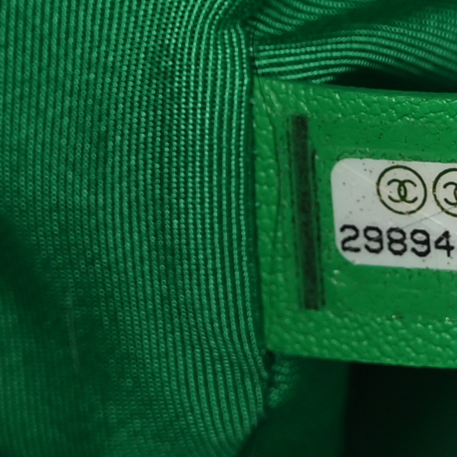 Chanel Lambskin Quilted Maxi Chanel 19 Flap Green 7 of 11