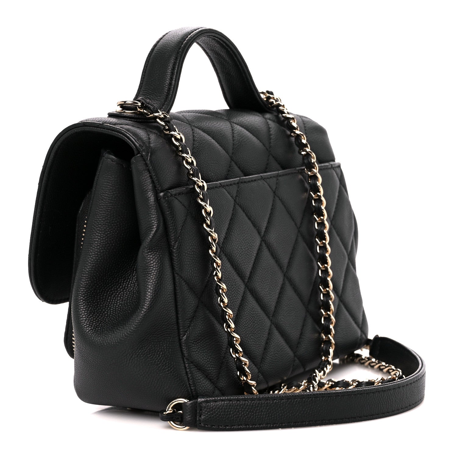 Chanel Caviar Quilted Small Business Affinity Flap Black 3 of 13
