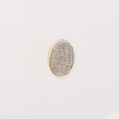 Chanel Resin CC Wide Cuff Black White 4 of 5