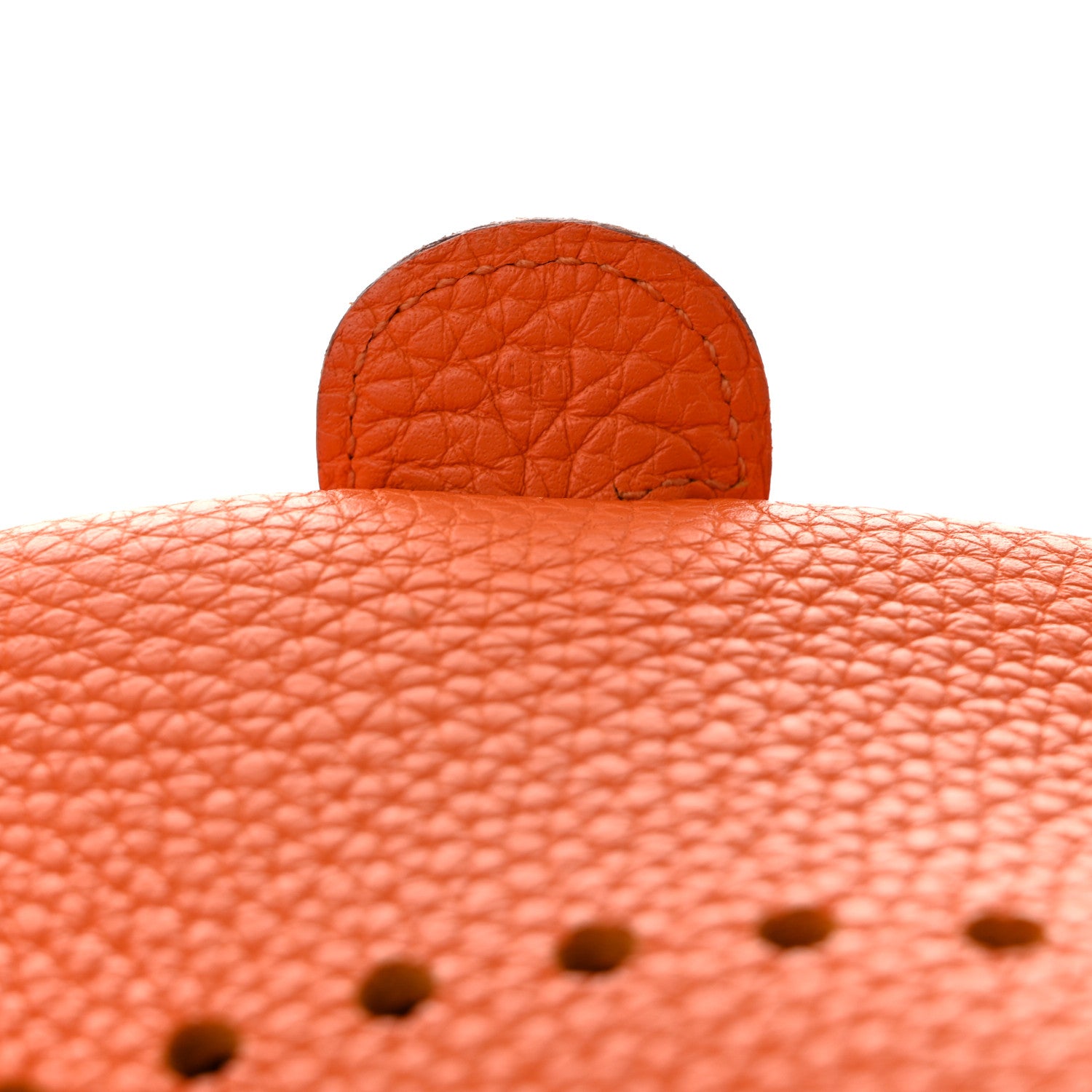 Hermes Taurillon Clemence EVELYNE III PM Orange 7 of 10