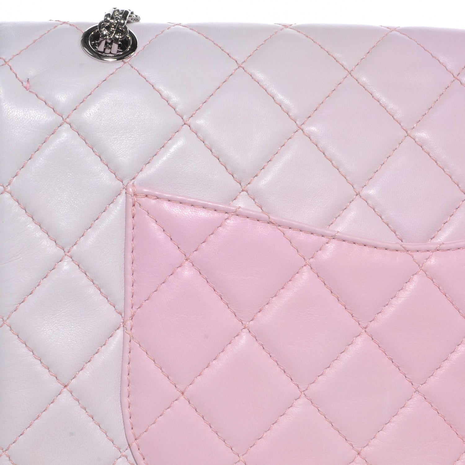 Chanel Lambskin 2.55 Reissue 226 Pink Degrade 6 of 10
