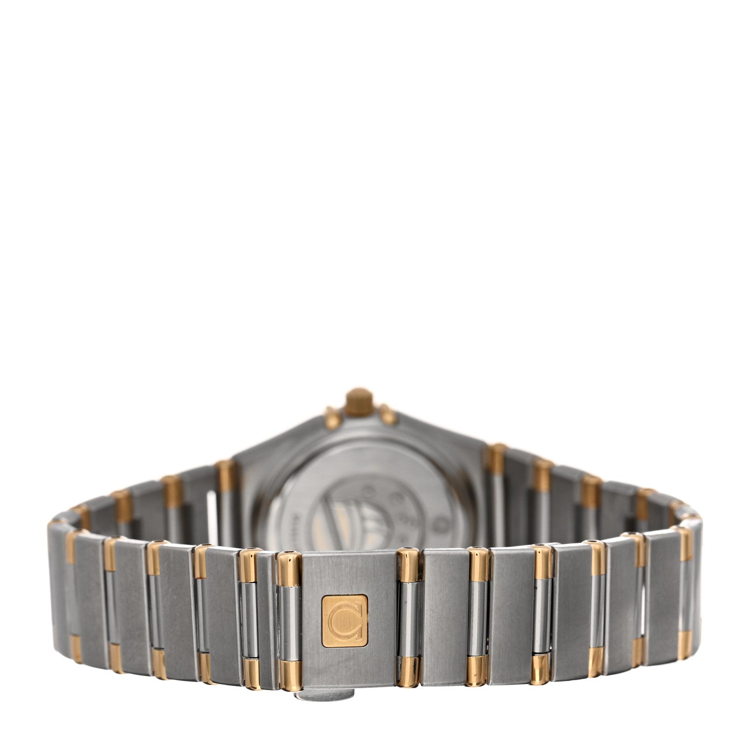 Omega Stainless Steel 18K Yellow Gold 22mm Constellation Quartz Watch White 1362.30 3 of 4