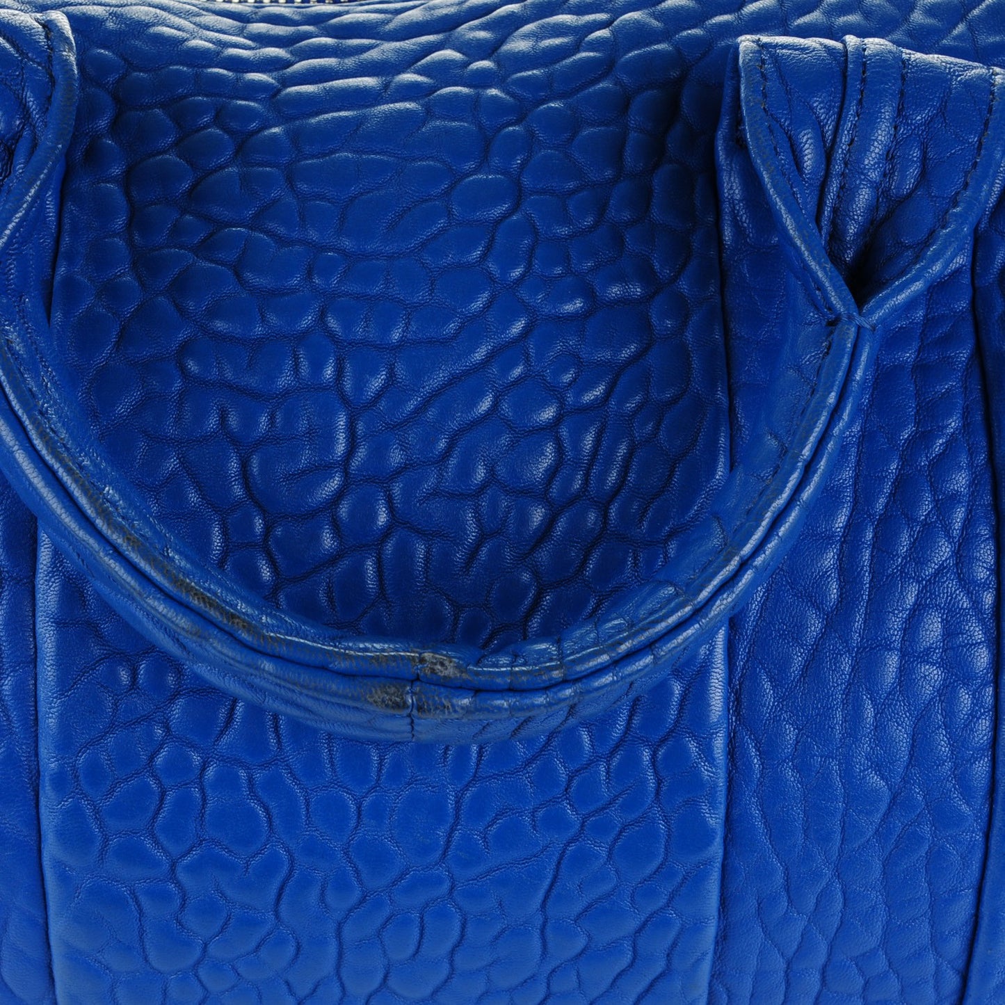 Pebbled Lambskin Rocco Royal Blue