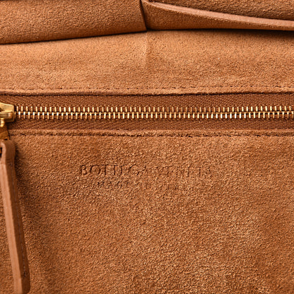 Bottega Veneta Grained Calfskin Maxi Intrecciato Arco 29 Tan 5 of 7