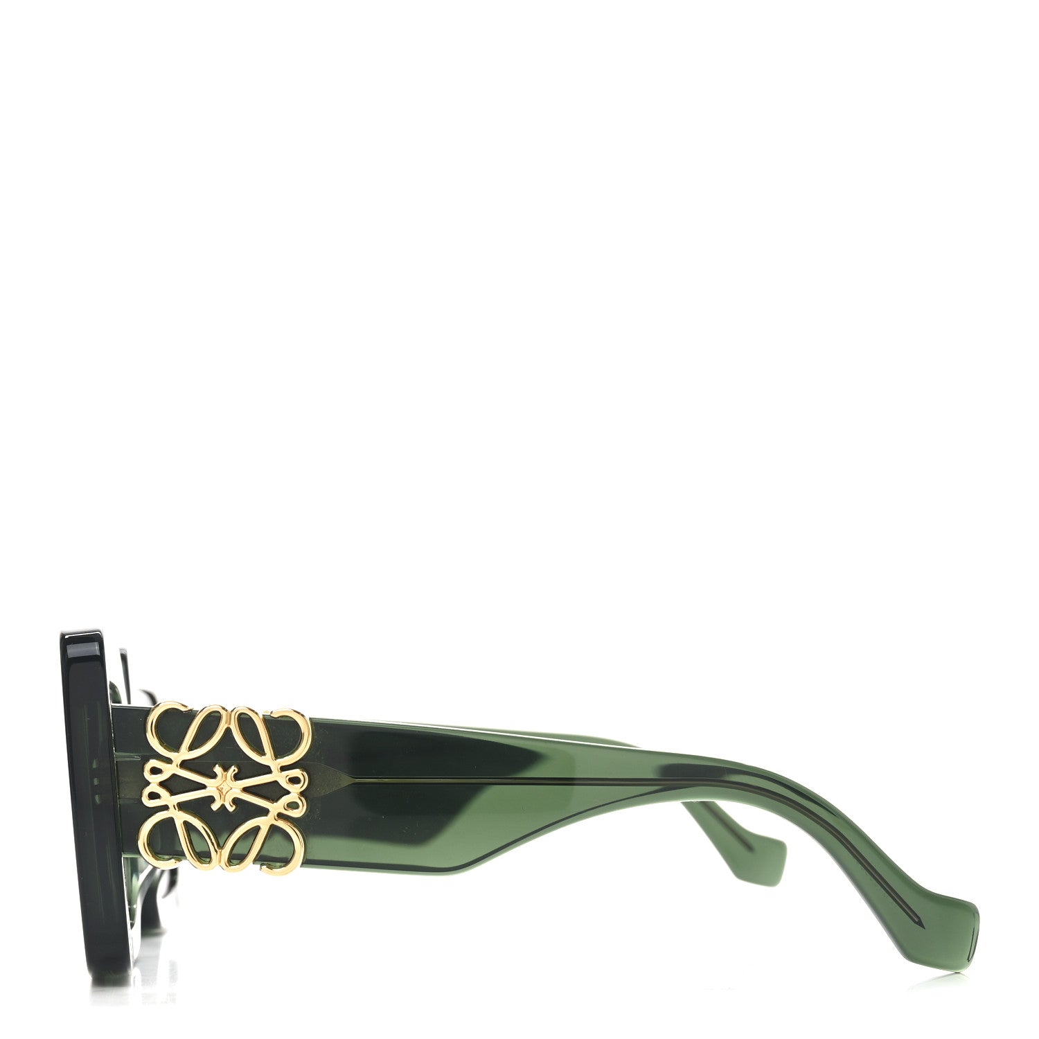 Loewe Acetate Anagram Square Sunglasses LW40176U Green 3 of 7