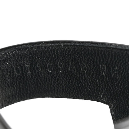 Hermes Patent Oran Sandals 39 Black 9 of 13