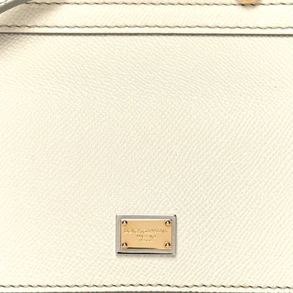 Dolce & Gabbana Dauphine Small Miss Sicily Satchel White 8 of 10