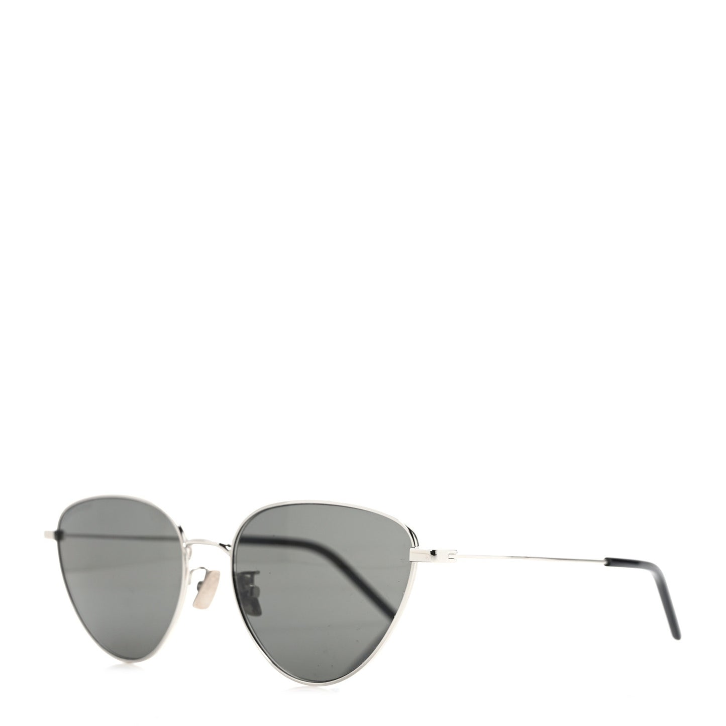 Metal Cat Eye Sunglasses SL 310 Black