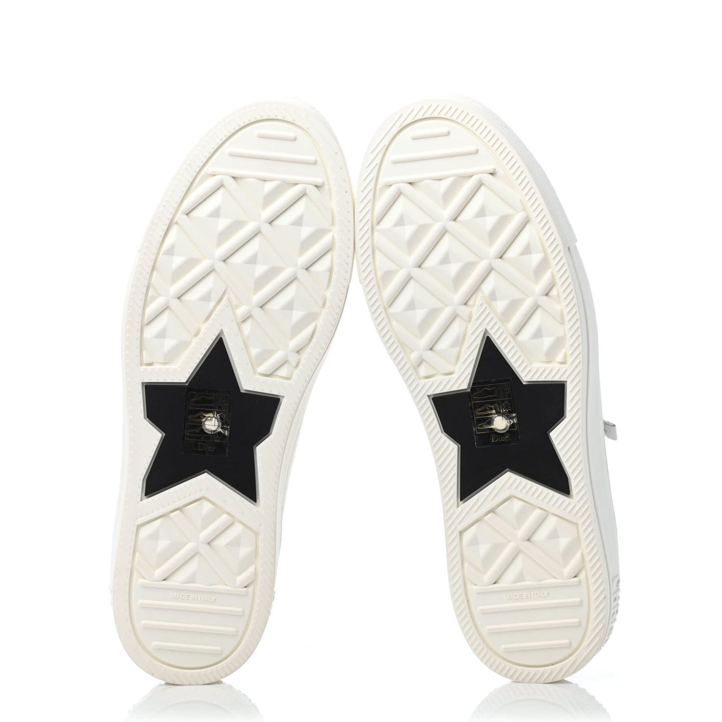 Canvas Walk'n Dior Low Top Sneakers 38 White