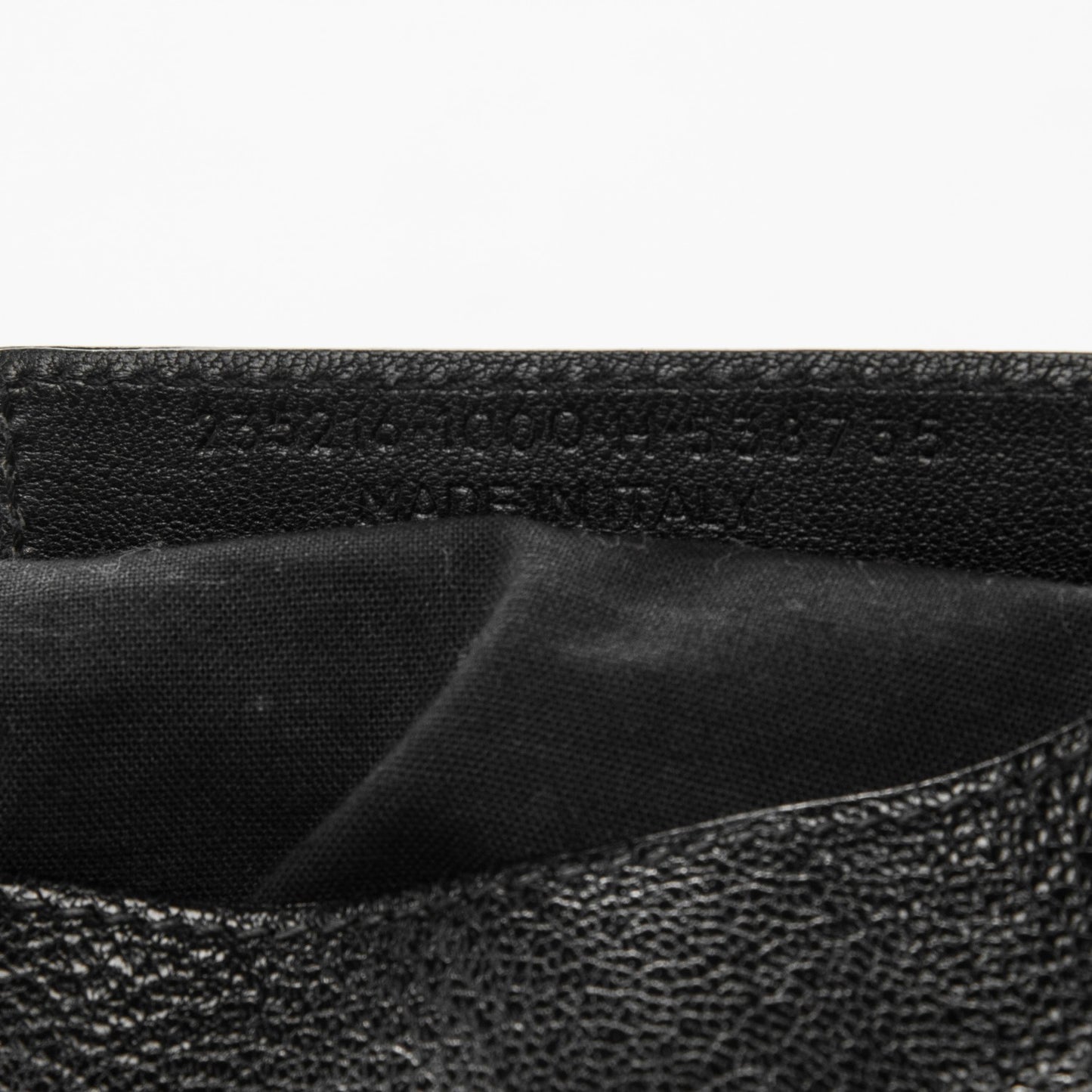 Chevre Gold Metallic Edge Hardware Velo Black