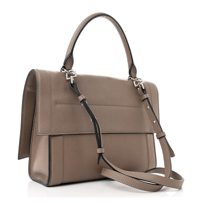 Givenchy Grained Calfskin Small Shark Lock Satchel Mastic 3 of 10