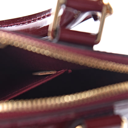 Louis Vuitton Vernis Alma BB Griotte 7 of 10