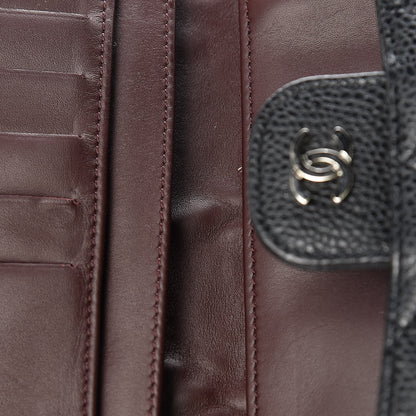Chanel Caviar Quilted Large Flap Wallet Black 11 of 16
