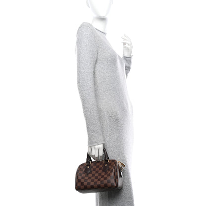 Louis Vuitton Damier Ebene Speedy Bandouliere 20 9 of 9