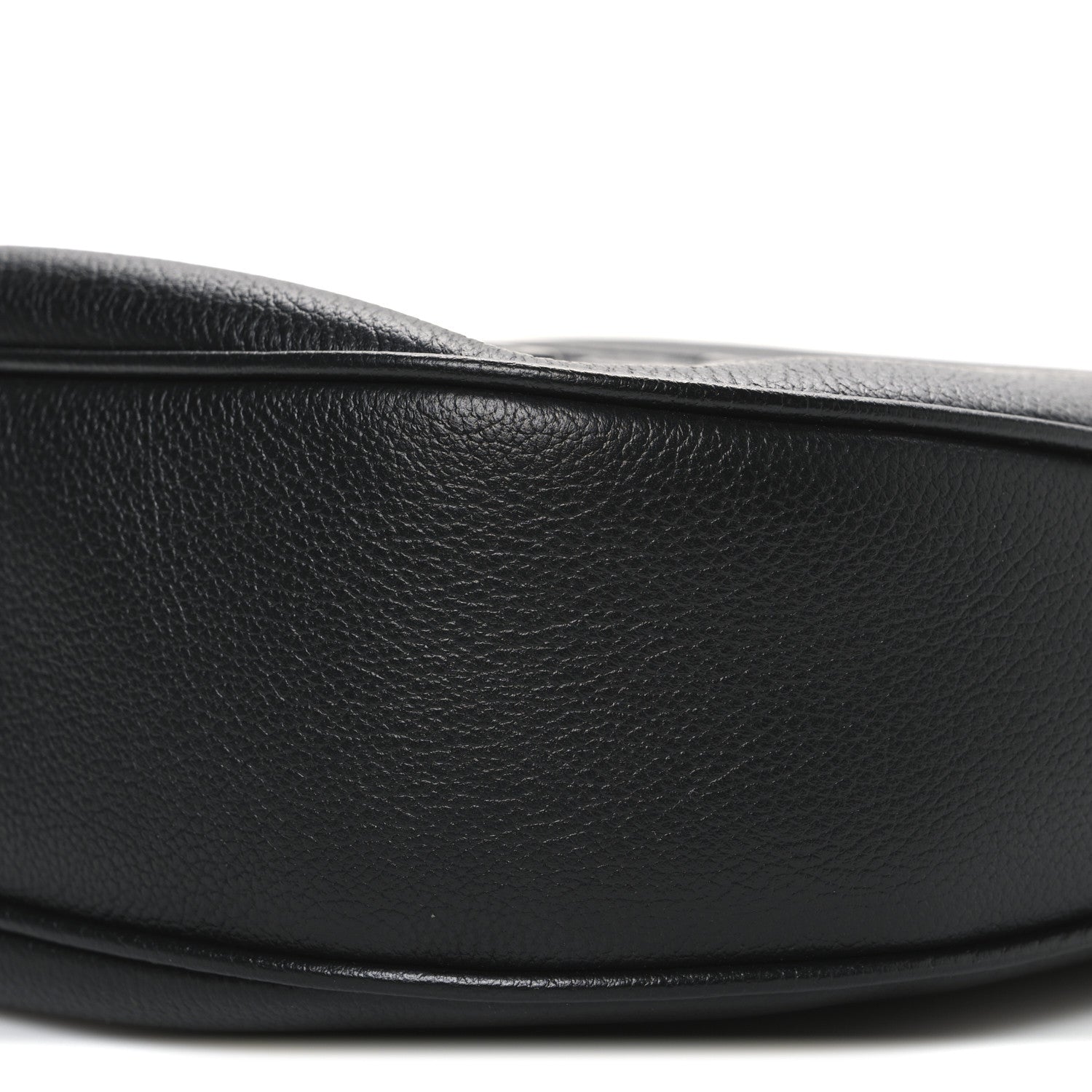 Celine Supple Calfskin Cuir Triomphe Small Heloise Shoulder Bag Black 11 of 11