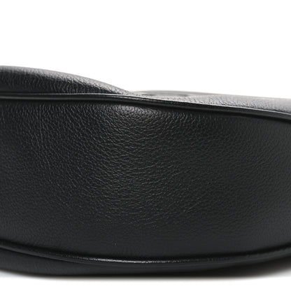 Celine Supple Calfskin Cuir Triomphe Small Heloise Shoulder Bag Black 11 of 11