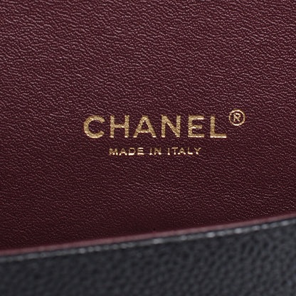Chanel Caviar Quilted Maxi Double Flap Black 6 of 7