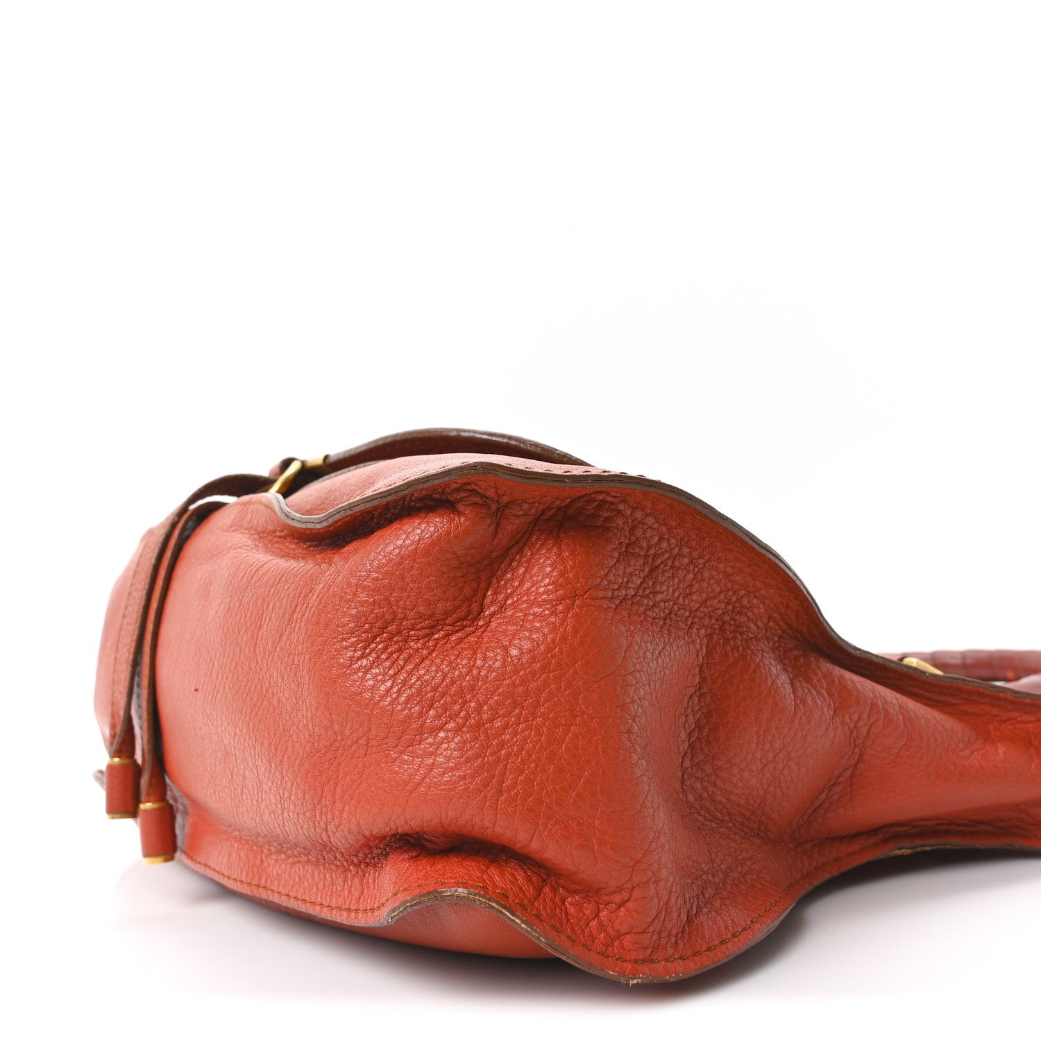 Chloe Calfskin Medium Marcie Satchel Red 10 of 10
