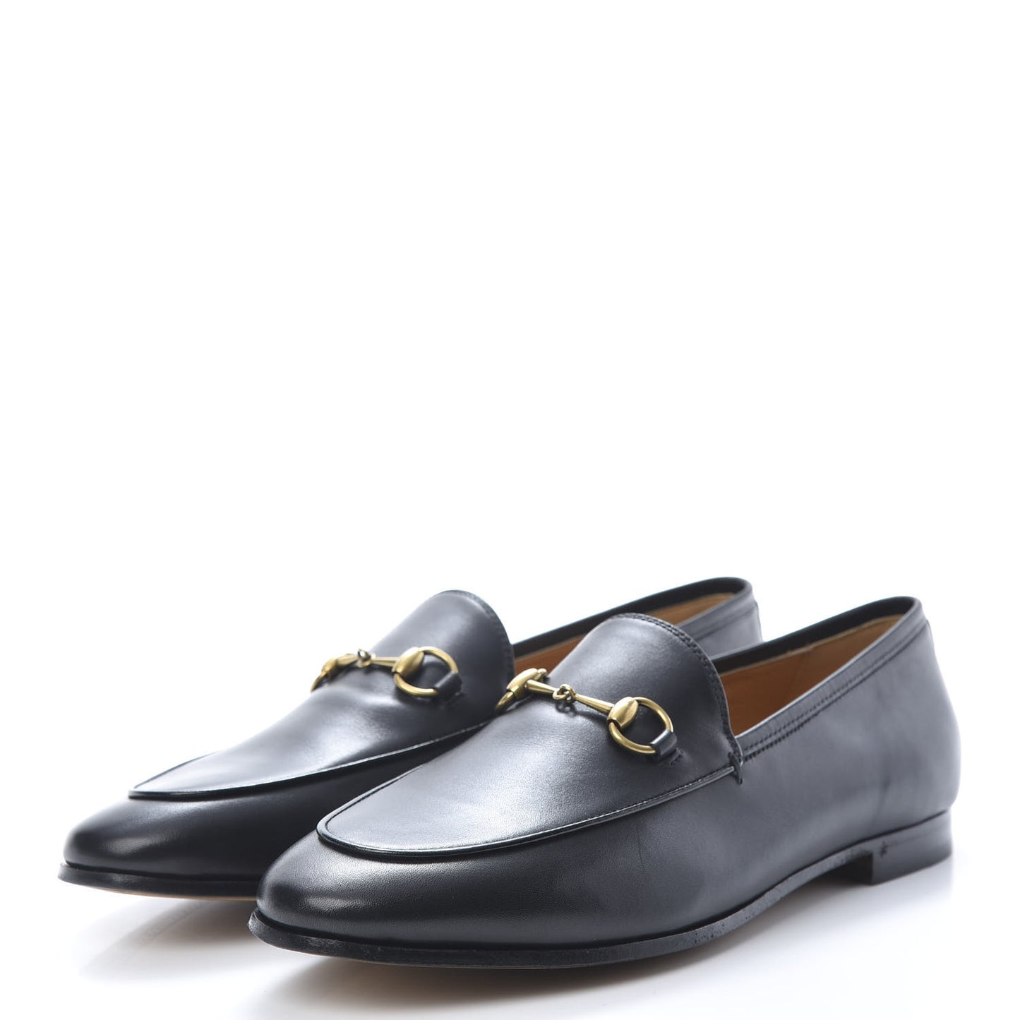 Calfskin Womens Jordaan Loafers 39.5 Black