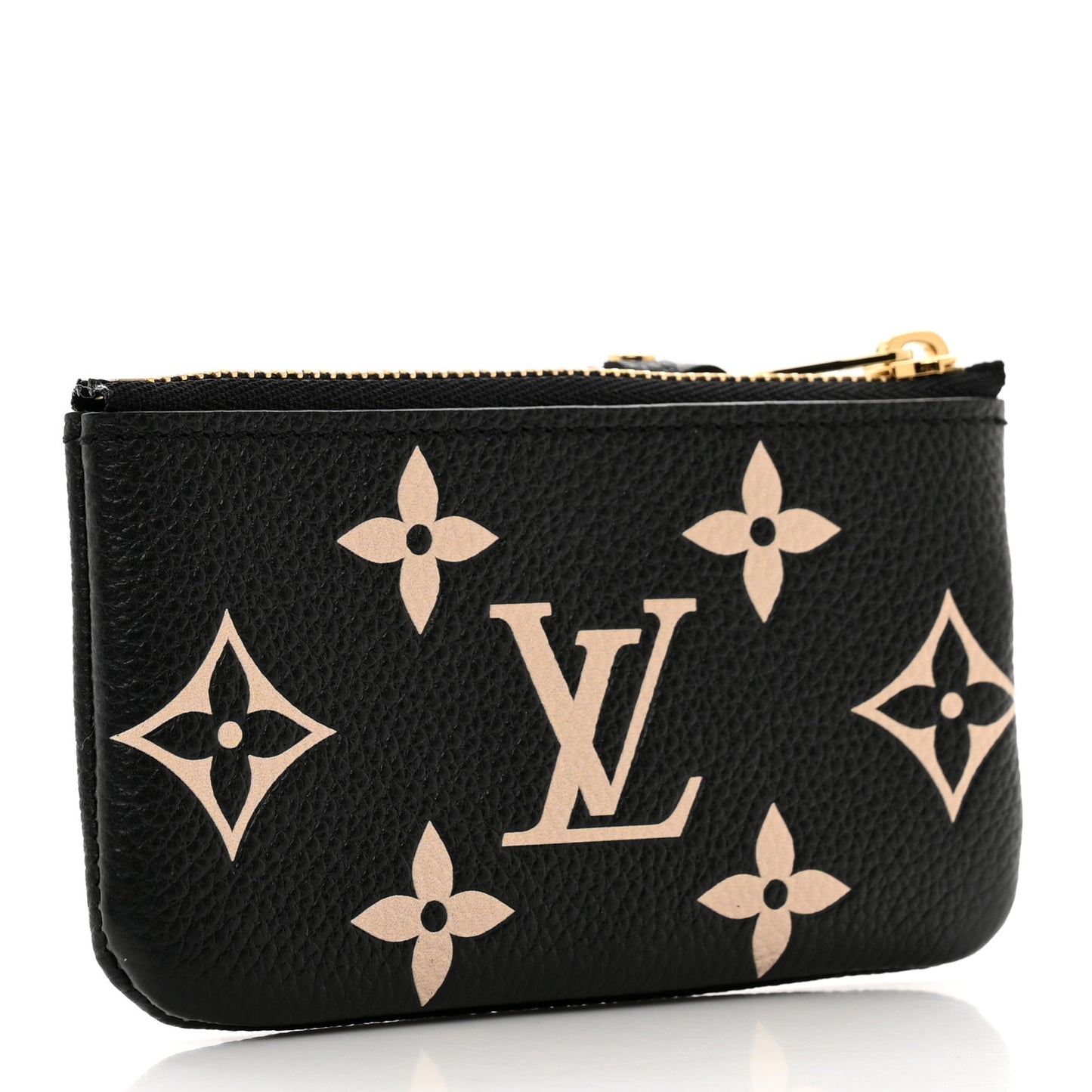 Empreinte Monogram Giant Key Pouch Black Beige