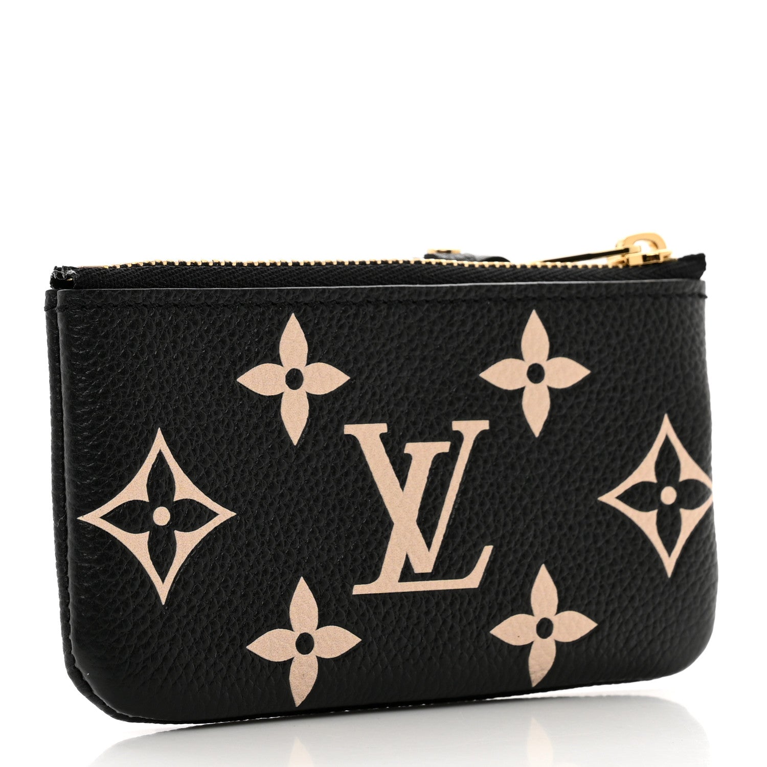 Louis Vuitton Empreinte Monogram Giant Key Pouch Black Beige 3 of 6