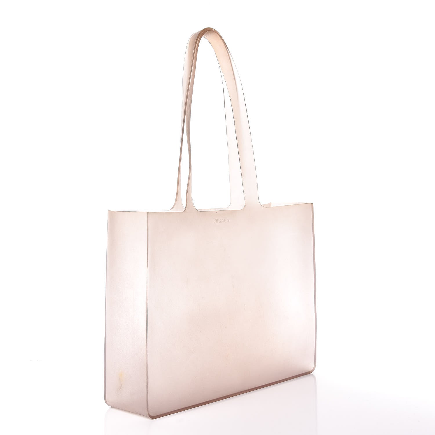 Chanel Jelly Rubber Tote Gray 4 of 20