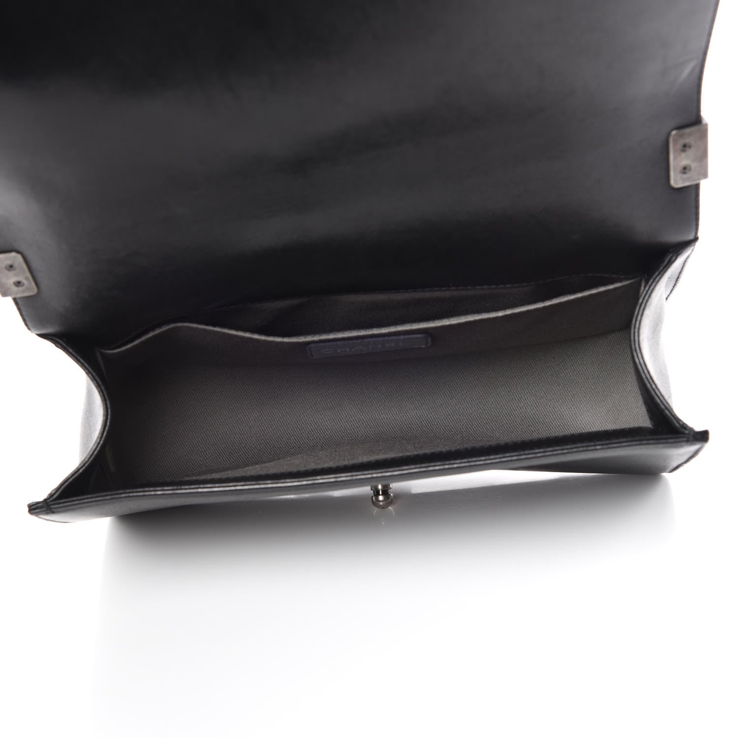 Chanel Lambskin Quilted Medium Boy Flap Black 5 of 10