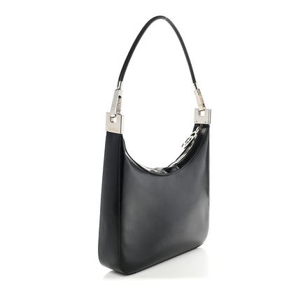 Gucci Calfskin Interlocking G Shoulder Bag Black 3 of 10