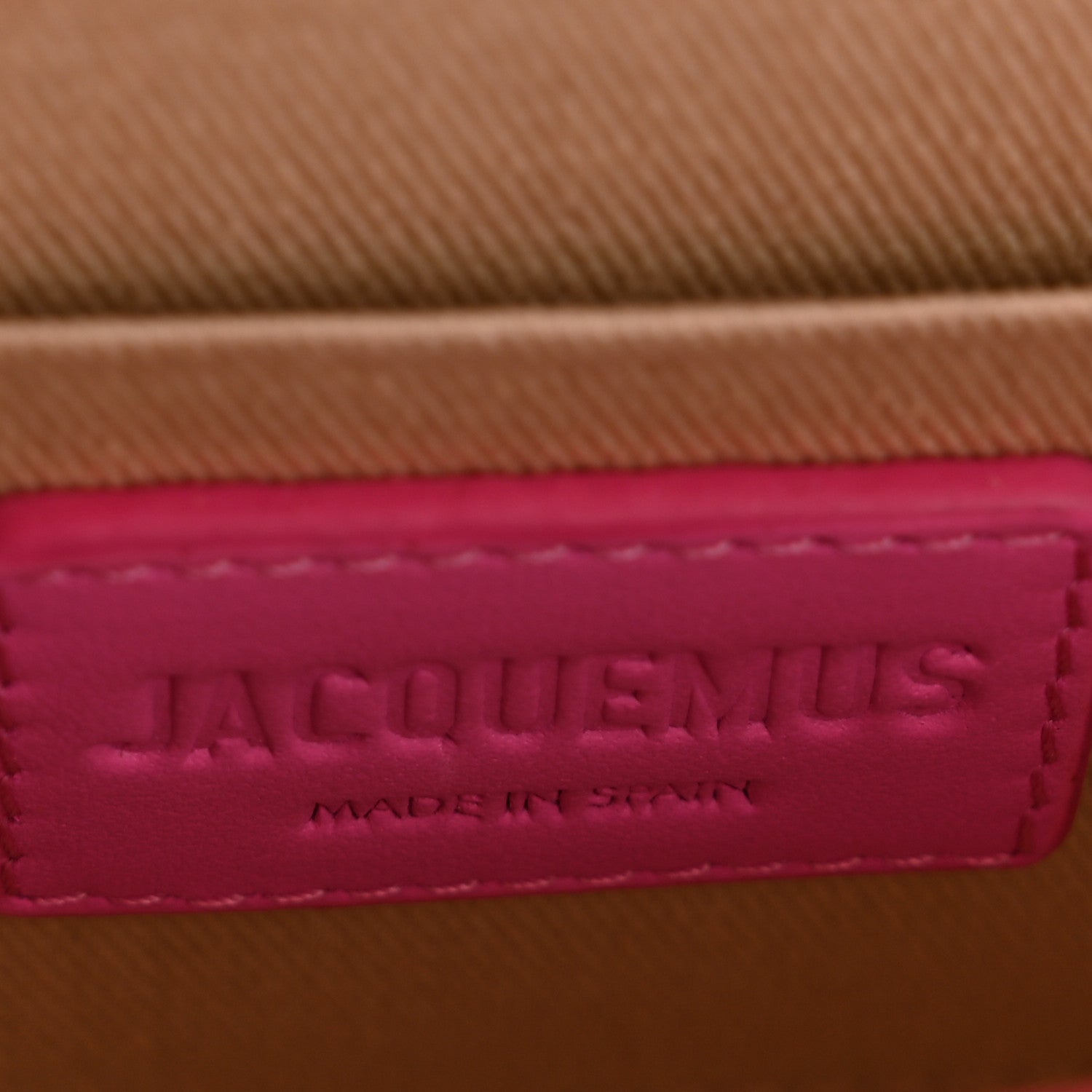 Jacquemus Smooth Calfskin Le Chiquito Noeud Neon Pink 7 of 12