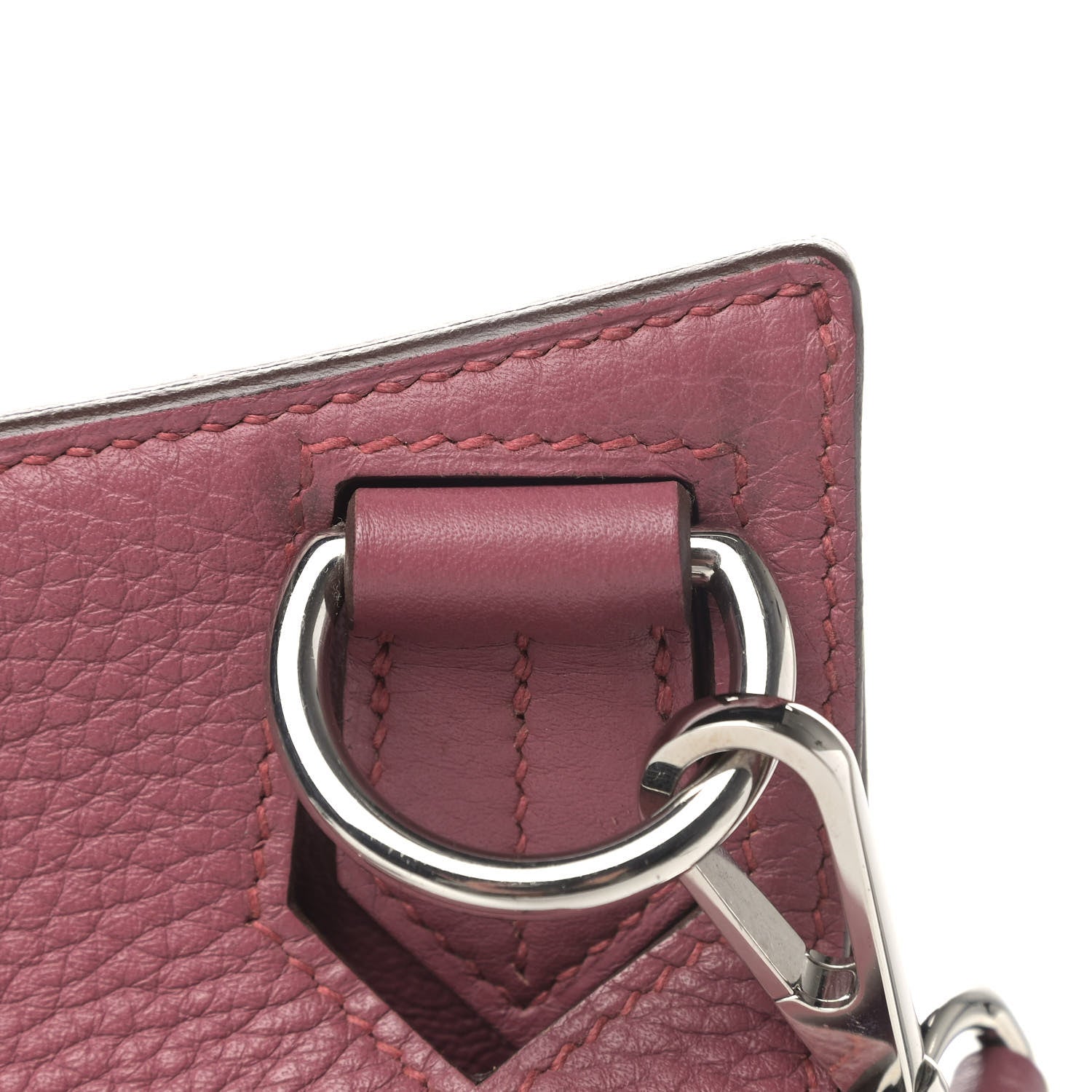 Hermes Taurillon Clemence Jypsiere 34 Bois De Rose 6 of 6
