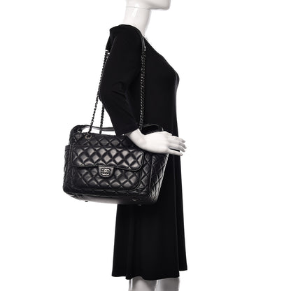 Chanel Lambskin Quilted Shoulder Bag Black 2 of 14