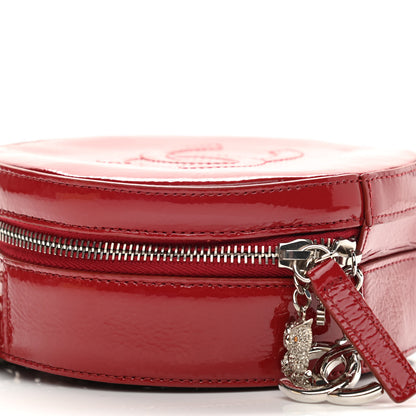 Chanel Patent Round As Earth Evening Bag Red 16 of 21