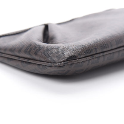 Fendi Zucchino Spalmati Forever Pochette Moro Black 9 of 10