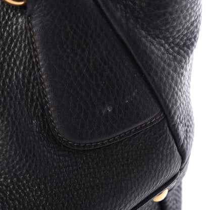 Prada Vitello Daino Buckle Tote Black 13 of 13