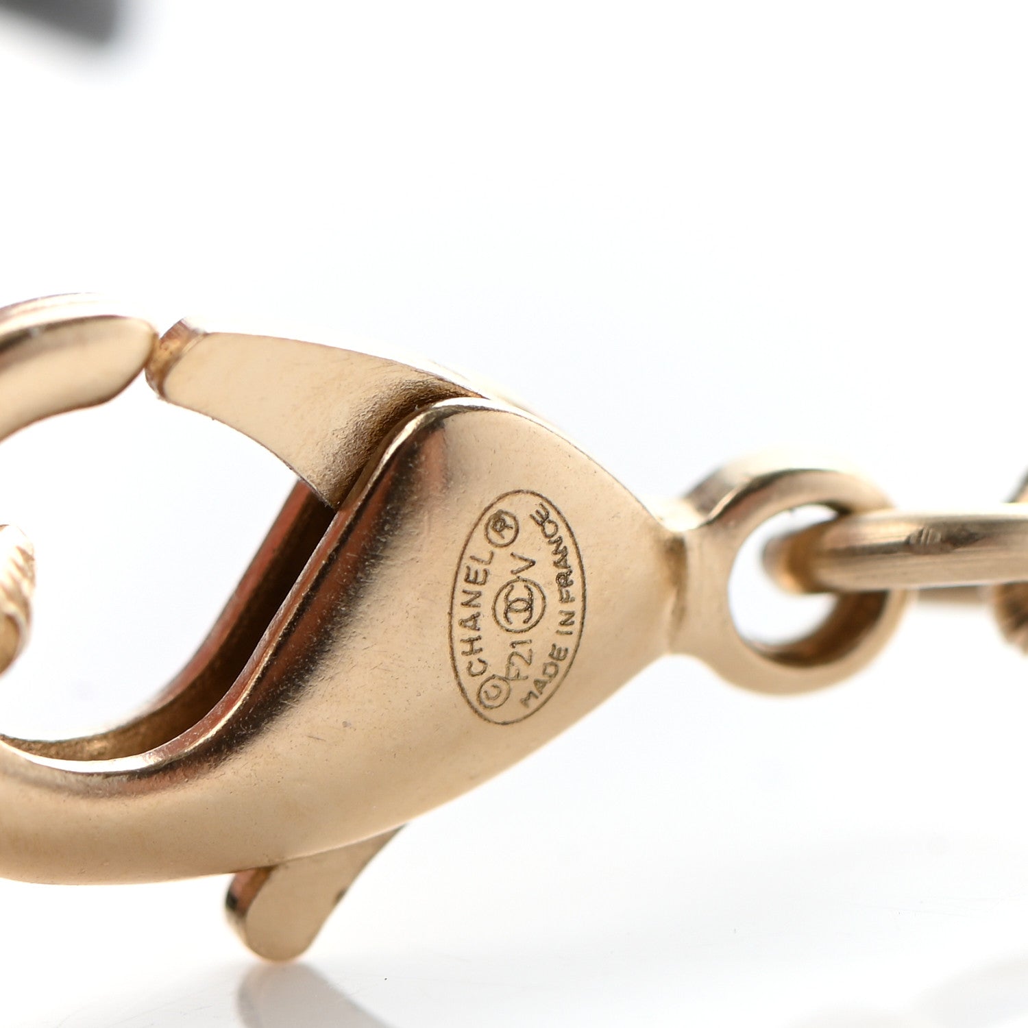 Chanel Pearl CC 100th Anniversary Necklace Light Gold 7 of 7