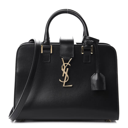 Saint Laurent Calfskin Monogram Baby Cabas Black 1 of 9