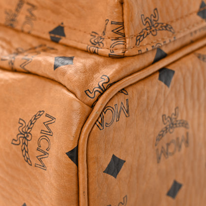 MCM X SAMBYPEN Visetos Small Stark Backpack Cognac 9 of 30