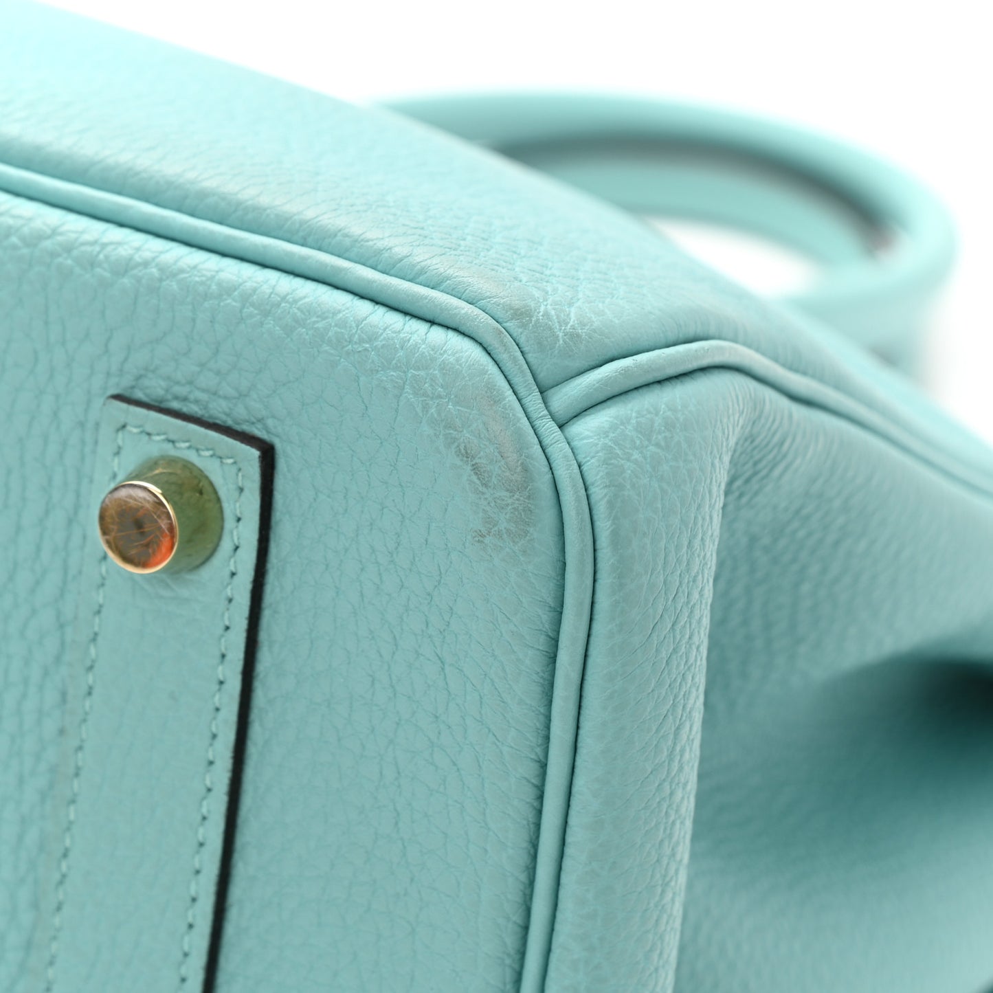 Togo Birkin 35 Bleu Atoll