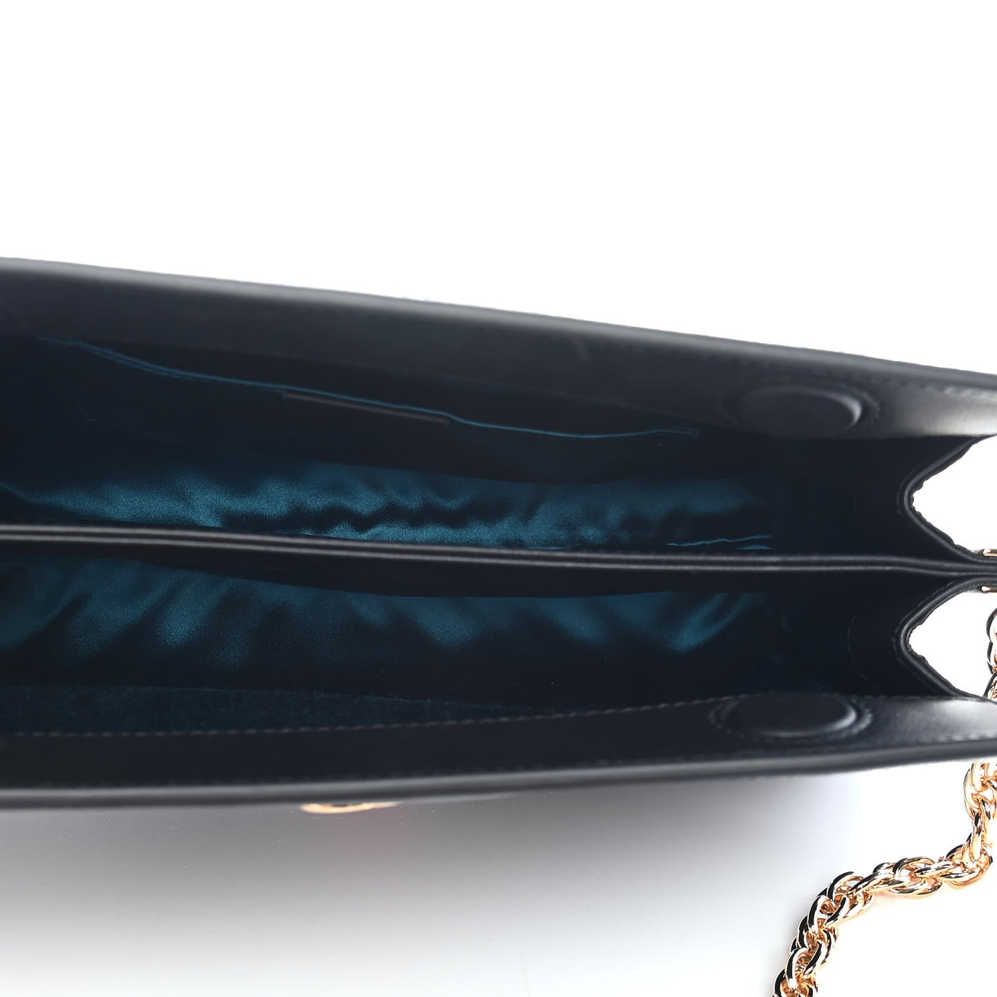 Suede Patent GG Web Small Ophidia Chain Shoulder Bag Black