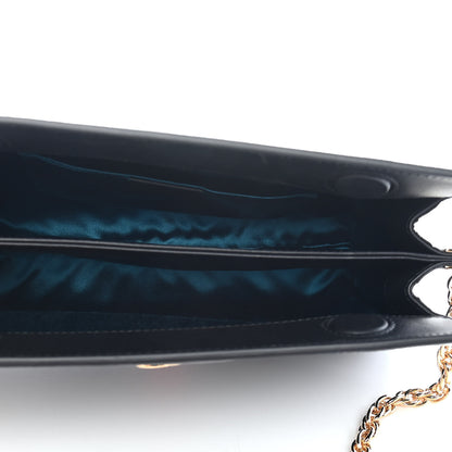 Gucci Suede Patent GG Web Small Ophidia Chain Shoulder Bag Black 5 of 9